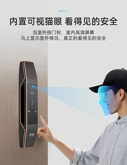 智能锁可视猫眼